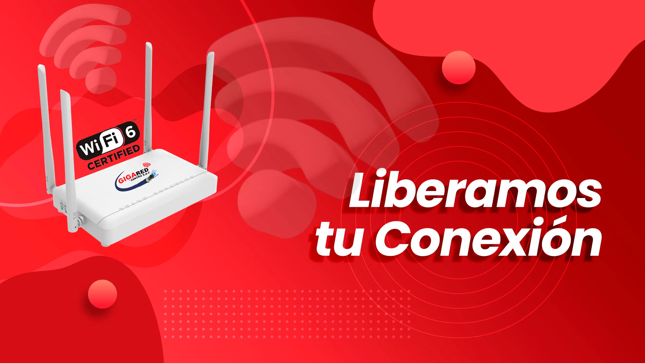 Planes de Internet Fibra Óptica Gigared Centro